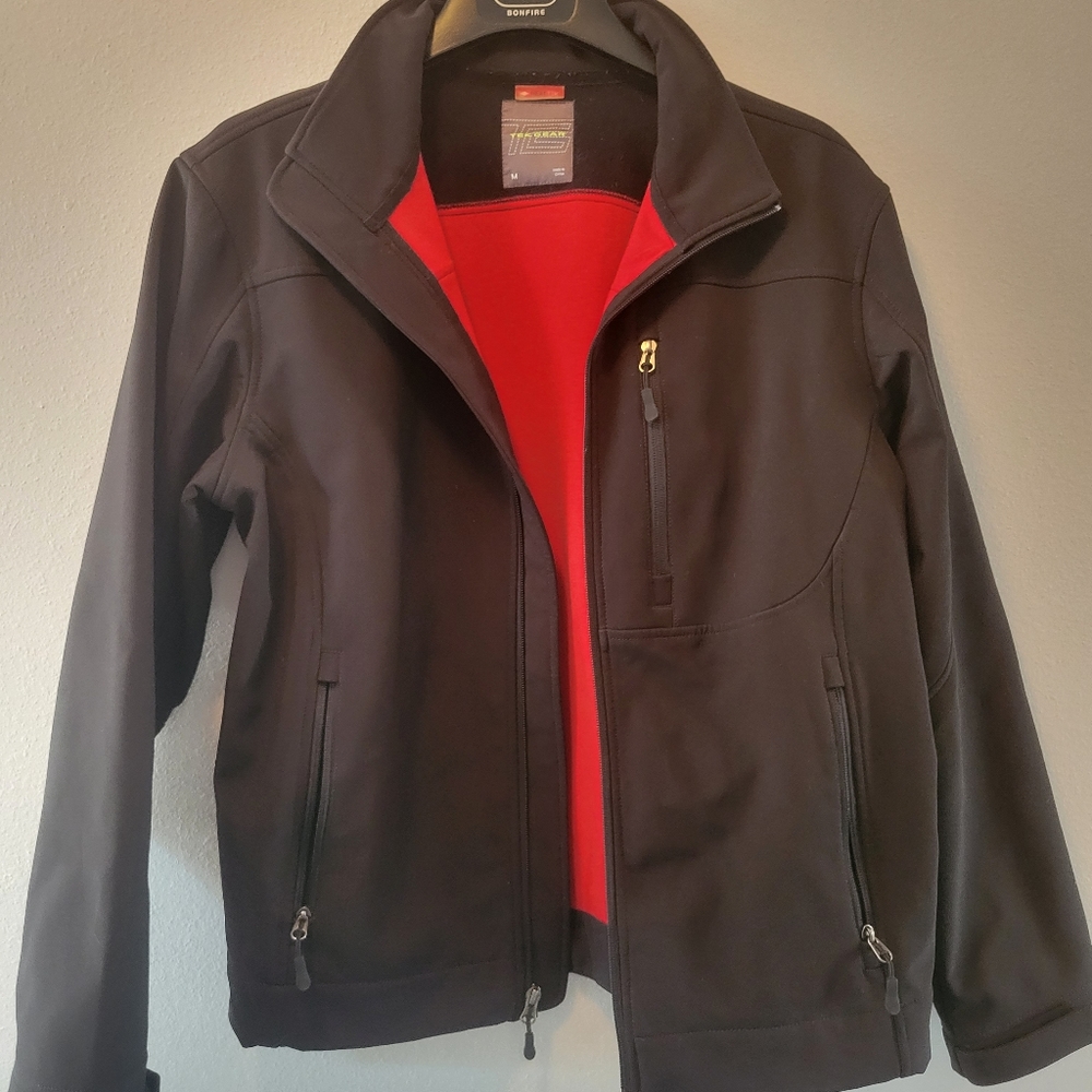 Tek Gear black jacket men size medium